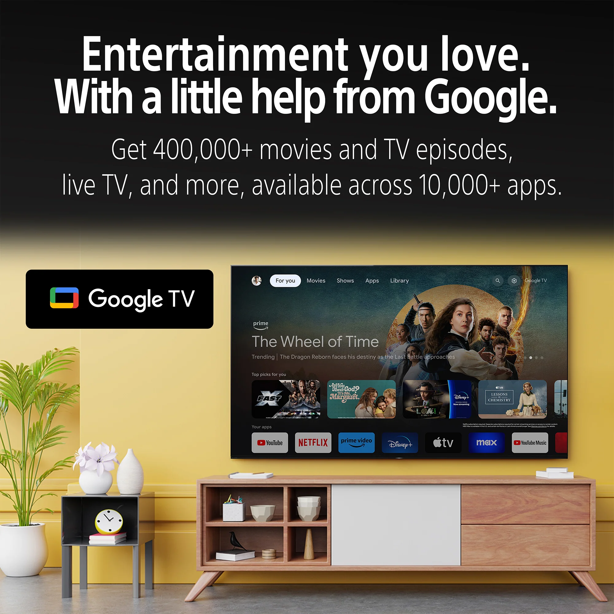 Sony BRAVIA 3 55 Inch 4K HDR Smart TV (Google TV) with Dolby Vision Atmos, 2024 Model - Image 4
