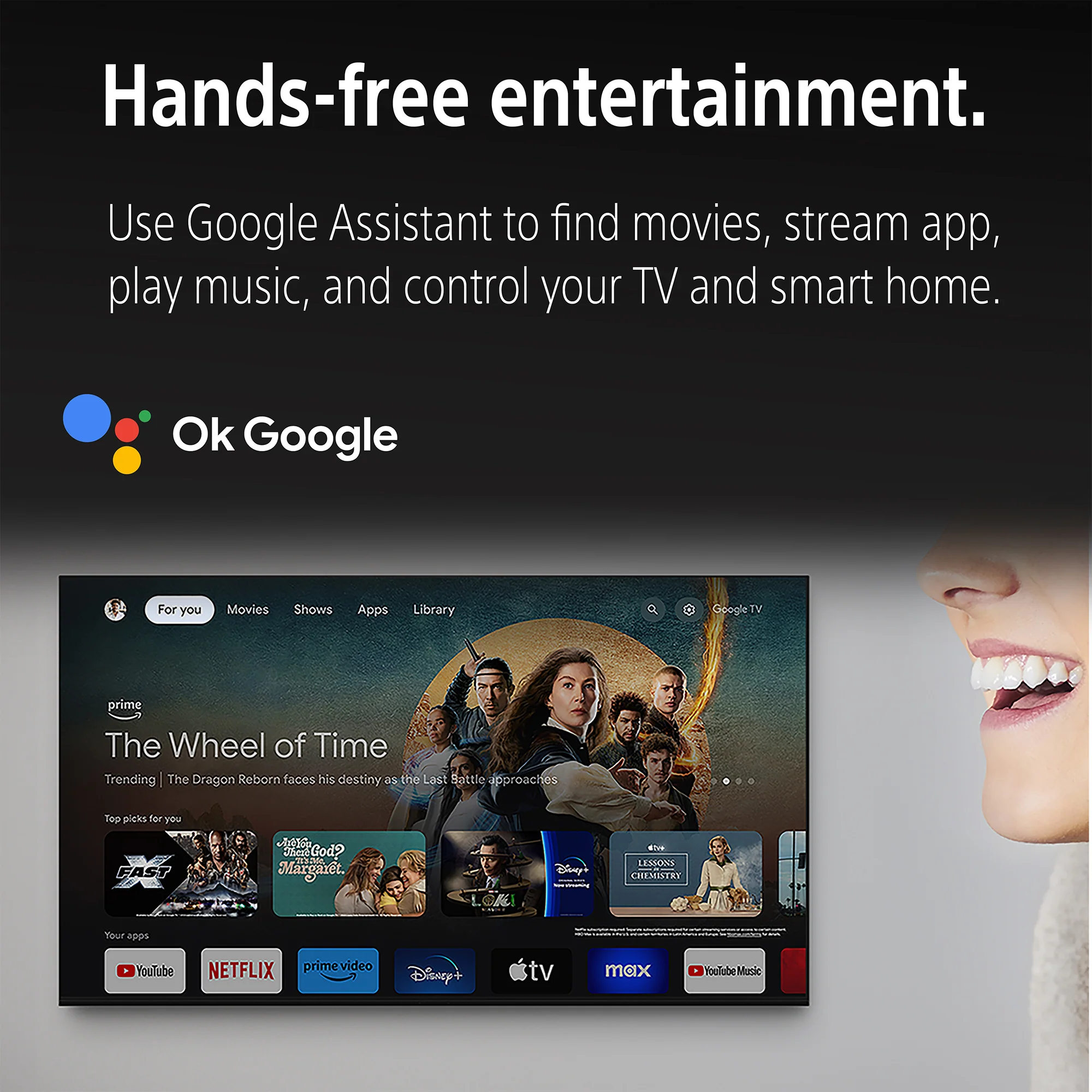 Sony BRAVIA 3 55 Inch 4K HDR Smart TV (Google TV) with Dolby Vision Atmos, 2024 Model - Image 7