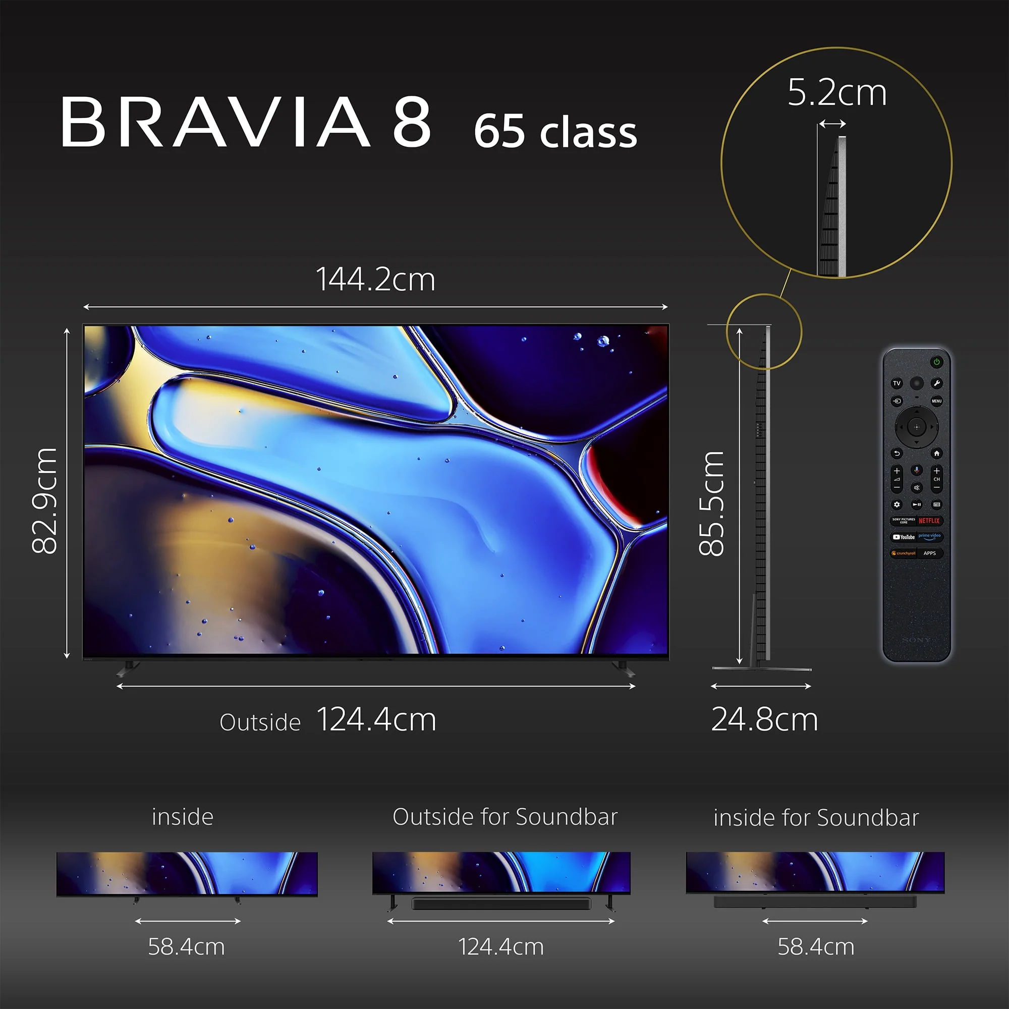Sony BRAVIA 65 inch TV (K-65XR80) + HT-B600 Bundle - Image 7