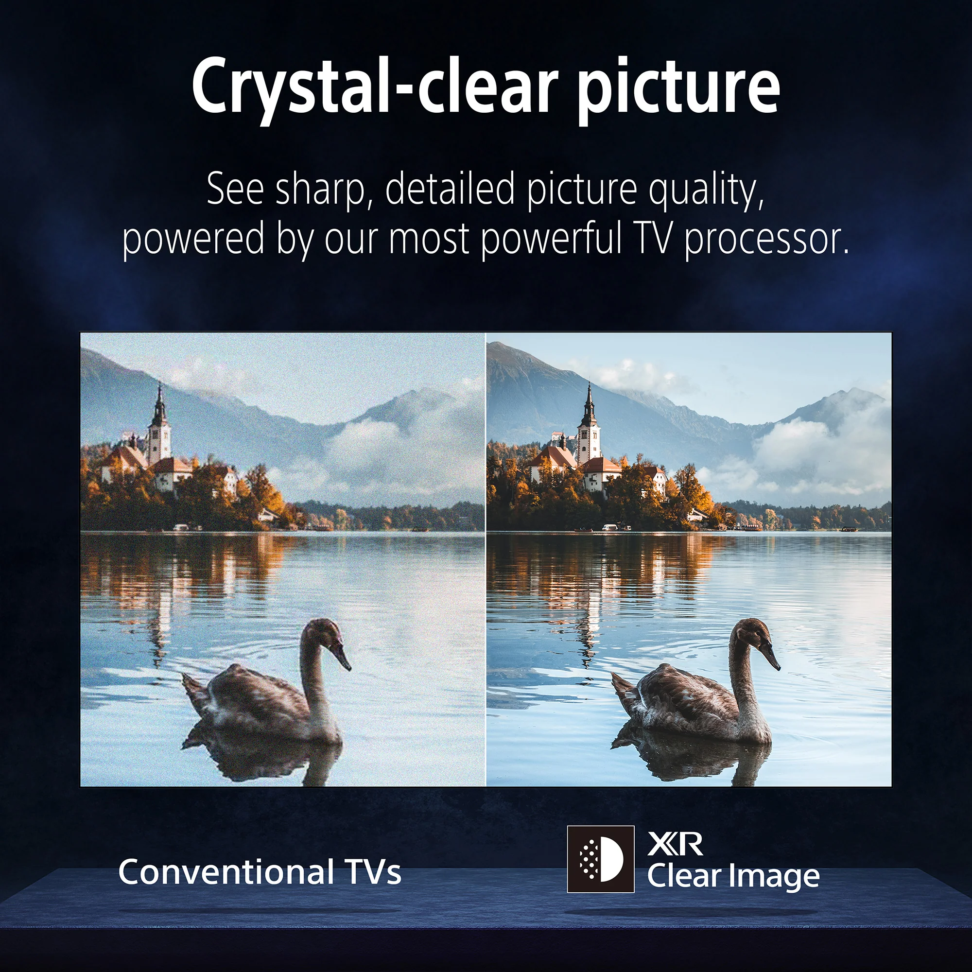 Sony | BRAVIA 7 | 65 Inch | MINI LED XR QLED | XR BACKLIGHT MASTER DRIVE TV | Perfectly balanced for movies, PS5 gaming & sports|4K HDR Smart TV (Google TV) | 2024 Model - Image 6